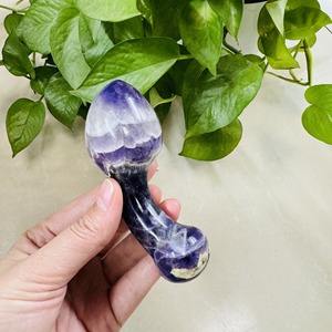 أحجار كريمة شرجية طبيعية كريستال قضبان اصطناعية تدليك صولجانات يوني للنساء صولجانات يوني - Product Image 1