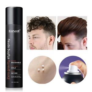 Factory Direct 400ml Hair Spray Own Label Design <strong>Hairspray</strong> for Dry Hair Stiff Hold Hair Style Without Damage - Product Image 5