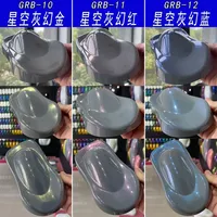 Pigment à base de mica synthétique à effet arc-en-ciel de 25 g, poudre de mica changeante de couleur pour peinture personnalisée/automobile/artisanat/époxy