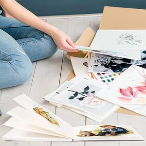 Secolorart tampon <span class=keywords><strong>aquarelle</strong></span> à grain lisse 12x12cm coton <span class=keywords><strong>de</strong></span> presse à chaud 300 GSM Mini tampon <span class=keywords><strong>de</strong></span> couleur d'eau <span class=keywords><strong>de</strong></span> <span class=keywords><strong>voyage</strong></span> - Product Image 6