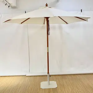 MIA ombrelloni esterni in legno da spiaggia Patio ombrelloni