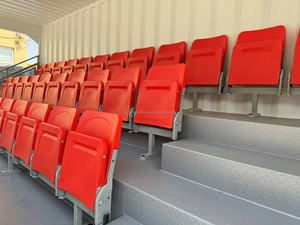 Tribunes de stade de rugby, abris pour spectateurs, conteneurs de tribunes de 20 pieds 40HC pour solution de sièges de stade sportif pour la France - Product Image 3