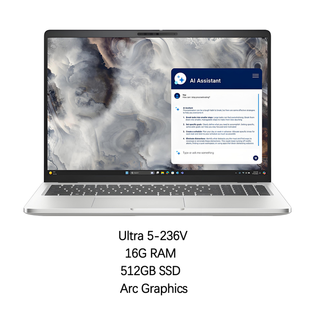 New Pro 14 PB14250 PC Intel Ultra 5 16GB RAM 512GB SSD 14" FHD 300nit Fingerprint Reader Arc Graphics Business Laptop