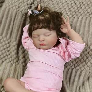 <span class=keywords><strong>Bebe</strong></span> <span class=keywords><strong>Reborn</strong></span> con piel 3D Venas visibles Bebé recién nacido Muñeca DE ARTE coleccionable - Product Image 2