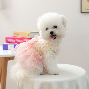 PETCIRCLE Pet Circle Spring and Autumn Pet Clothing Small Dog Puppy <b>Cat</b> <b>Clothes</b> Fairy Tulle Skirt - Product Image 4