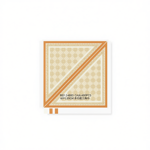 Sciarpa triangolare multifunzionale 60x135 cm con disegno a motivi per l'uso quotidiano - Product Image 2