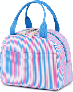 Nouveau Sac Isotherme en Velours Côtelé avec Poches Latérales, Logo Personnalisé, Imperméable, Grande Capacité, Écologique, Idéal pour les Voyages - Product Image 2