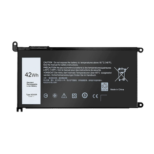 Batterie d'ordinateur portable de remplacement en gros 3500mAh WDXOR 42Wh 11.4V pour <span class=keywords><strong>Dell</strong></span> 15-5565 5378 7472 5567 7560 7579 - Product Image 1