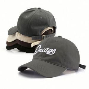 Casquette de sport à 6 panneaux en coton 100% personnalisée avec logo brodé, profil bas, non structurée, pour adulte, style Dad Hat - Product Image 1