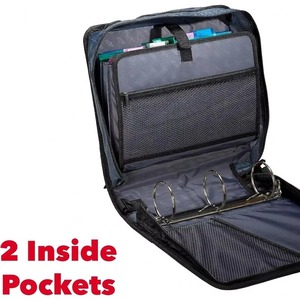 แฟ้มใส่เช็คธุรกิจแบบซิป 7 ห่วง สำหรับใส่เช็คขนาดธุรกิจ 3 ช่อง - Product Image 4