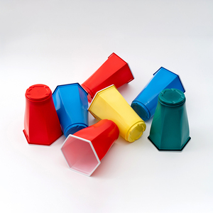 Tùy chỉnh 16oz đôi tường dùng một lần bia <span class=keywords><strong>Pong</strong></span> cup Set Logo cá nhân bên ngoài trời trò chơi cho Soda Cách sử dụng - Product Image 6