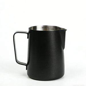 Brocca per Montare il <span class=keywords><strong>Latte</strong></span> in Acciaio Inox, Caraffa per <span class=keywords><strong>Latte</strong></span> Art, Brocca per Schiumare il Caffè, Tazza per <span class=keywords><strong>Latte</strong></span> Espresso da Barista, Accessori per Casa e Caffetteria - Product Image 1