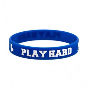 Bracelet en silicone sportif pour le hockey et le basketball, idéal pour les événements de compétition, les fêtes d'équipe et les promotions. - Product Image 4