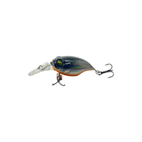 Leurre Minnow dur 6cm/6g 14 couleurs avec déflecteur pour la pêche au Zander en lac et en rivière, lancer longue distance
