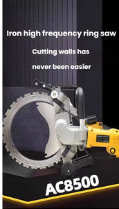 Machine à découper murale électrique LingXing Power AC8500, conception compacte, profondeur de coupe de 390 mm, 5000 W, 220 V, pour la découpe de briques en béton - Product Image 4