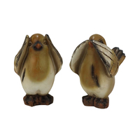 Statues personnalisées, vente en gros, résine, série d'oiseaux, décoration de jardin, Articles d'ameublement d'extérieur, cadeaux pour enfants, artisanat