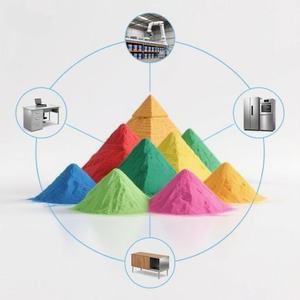 Thân thiện với môi kim loại hiệu ứng lai <span class=keywords><strong>Epoxy</strong></span> sơn tĩnh điện cho kiến trúc thiết kế sơn lớp phủ - Product Image 6