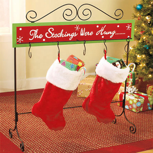 Classic <b>Red</b> and White Plush <b>Stockings</b> <b>Christmas</b> <b>Stockings</b> for Family Holiday Xmas Party Decoration - Product Image 2
