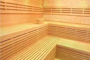 Sauna Helius HL-NEW 1102 de Madera Maciza para 4-6 Personas, Sauna Interior Doble con Calefacción, Sauna Tradicional de Vapor Húmedo con Control por Computadora - Product Image 5