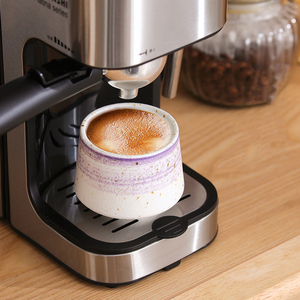 ถ้วยชาจีนแบบไม่มีหูจับ ถ้วยเซรามิกสำหรับกาแฟเอสเปรสโซ แก้วกาแฟสำหรับคาปูชิโน - Product Image 4