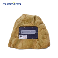 Haut-parleur solaire SG415G à détection de présence humaine, haut-parleur imperméable pour pelouse, pierre, villa, parc, jardin, haut-parleur extérieur
