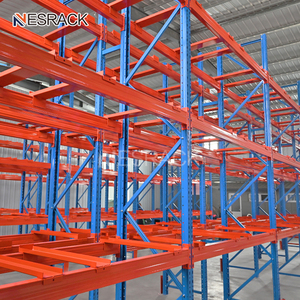 Sistema de estantería de almacén de alta calidad Nesrack, estantería de palé selectiva de alta resistencia, estantería de palé certificada de alta densidad - Product Image 4