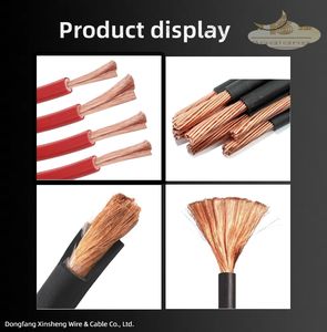 200 500 1000 Amp Geïsoleerde Rubber Lasapparaatkabel Tig <span class=keywords><strong>Mig</strong></span> Zuiver Koperen Kern Massieve Enkeladerige Boqiang YH Serie 20 AWG - Product Image 3