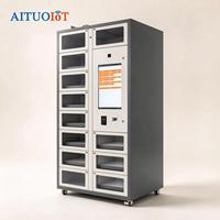 Casier intelligent de pesage pour usine, stockage de pièces C, détection de poids, suivi des stocks en temps réel, casier de récupération d'outils industriels