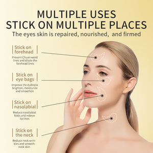 Masque oculaire avocat ZOZU, hydratant, <span class=keywords><strong>Anti</strong></span>-<span class=keywords><strong>rides</strong></span>, cristal au collagène, <span class=keywords><strong>meilleur</strong></span> accessoire pour le visage, patchs pour les cernes - Product Image 3