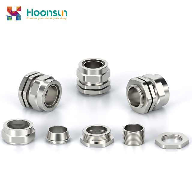 BW Armor Heavy-Duty Steel Cable Glands IP66 Waterproof and EMI-Shielded for Industrial Machinery