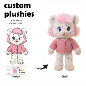 Peluches Personalizados para Cumpleaños, Fabricante de Juguetes de Peluche con Logotipo, Peluche de Bruja con Luna Bordada, Peluche de Malla, Muñeco de Peluche - Product Image 3