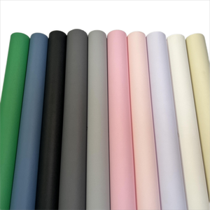 DUUEIHHUER Papier de Contact Moderne de Couleur Unie PVC Imperméable Rouleau de Papier Peint Décoration de Chambre Surface Givrée Autocollant Mural Meubles - Product Image 1