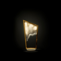 Lampe de table LED moderne de luxe en acier inoxydable et pierre nuageuse pour salon, chambre et hôtel – Lampe de table en marbre