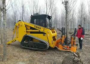 โรงงานฉางหลินจัดจำหน่ายโดยตรง รถตักตีนตะขาบขนาดเล็ก 1200 กก. ได้รับมาตรฐาน CE และ EPA รถตักขนาดเล็กแบบสกิดสเตียร์ - Product Image 2