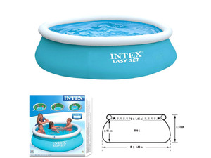 Intex 28101 <span class=keywords><strong>6</strong></span> <span class=keywords><strong>pieds</strong></span> x 20 pouces, <span class=keywords><strong>piscine</strong></span> <span class=keywords><strong>gonflable</strong></span> simple d'été, <span class=keywords><strong>piscine</strong></span> de jardin pour enfants, vente en gros - Product Image 2