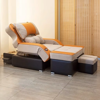 Table de massage électrique réglable pour salon de beauté, multifonctionnelle pour les soins du visage, les soins des ongles, la pédicure, le massage des pieds, canapé-lit