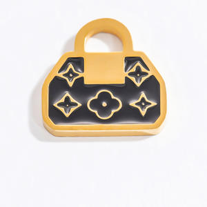 Colgantes de Moda, Dijes de Mariposa y Abeja con Pedrería, Acero Inoxidable, Joyería Unisex, Accesorios, Regalo, Set de Colgantes DIY - Product Image 5