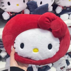 Pour princesse mer Animal pomme oreiller en peluche soulagement du Stress brodé maille doublure mignon chambre voiture <span class=keywords><strong>coussin</strong></span> lit décoration - Product Image 6