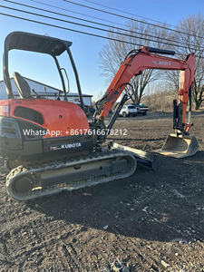 Mini-excavatrice d'occasion importée du Japon, marque de premier plan KX121-3, 4,1 tonnes, sur chenilles, en vente à prix réduit - Product Image 3