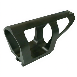 Soporte de Aluminio Anodizado Negro Personalizado OEM, Piezas de Mecanizado para Equipos de Fresado CNC de 5 Ejes - Product Image 1