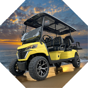 รถกอล์ฟไฟฟ้า4 + 2ที่นั่ง5000W รถกอล์ฟอเนกประสงค์ - Product Image 3