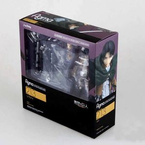 Figura de acción de PVC de anime de Mikasa y Levi, la más vendida de fábrica, juguetes de Eren, figura de manga de <span class=keywords><strong>Ataque</strong></span> <span class=keywords><strong>a</strong></span> <span class=keywords><strong>los</strong></span> <span class=keywords><strong>Titanes</strong></span>, juguete articulado Figma - Product Image 6