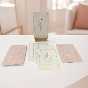 Tarjetas de afirmación de lámina de oro de lujo Premium, regalo de papel estampado de empoderamiento de mujeres personalizado para inspirar confianza - Product Image 6