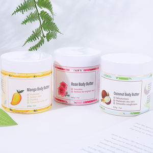 Label Pribadi Krim Badan Buah Vegan, Losion Badan Minuman Organik Mentega Mangga Kocok - Product Image 5