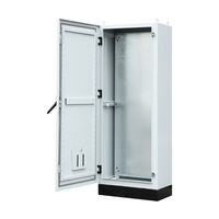 Armoire électrique industrielle sur pied vide IP30 en métal pour système de distribution d'énergie en usine