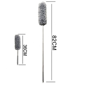 Sợi Nhỏ Nhỏ Lông Khăn Lau Bụi Với Kính Thiên Văn Xử Lý Fluffy Xe Khăn Lau Bụi - Product Image 2