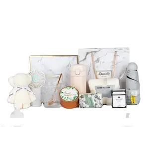 Miniventilador, taza de paraguas con pajita, toalla, jabón, caja de dulces, juego de velas perfumadas, estilo gratis para devolución de boda y cumpleaños - Product Image 1