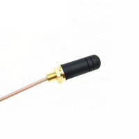 Mini Antenne WiFi 2.4g de 210mm avec Câble RG178 et Connecteur UFL, Antenne Whip avec Câble Pigtail UFL