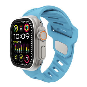 สายนาฬิกา Apple Watch Ultra Sport ซิลิโคน ระบายอากาศได้ดี แบบเจาะรู 49 มม. กันน้ำลึก 100 ม. สีน้ำเงิน - Product Image 5