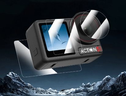 Hongdak Factory for DJI Osmo Action 5pro Tempered Film Screen Protector Camera Lens Glass Film Accessories